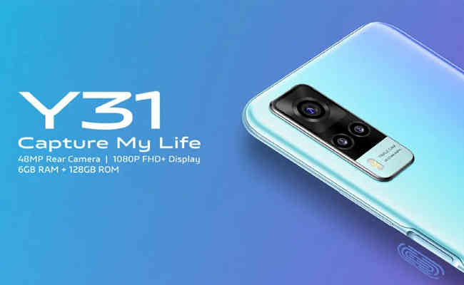 vivo unleashes Y31 with 48MP AI triple camera