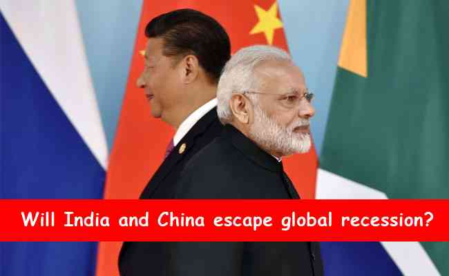 Will India and China escape global recession?