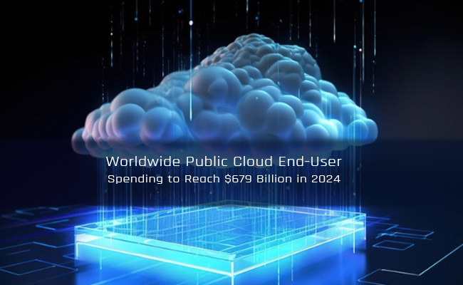 Worldwide Public Cloud End-User Spending to Reach $679 Billion in 2024