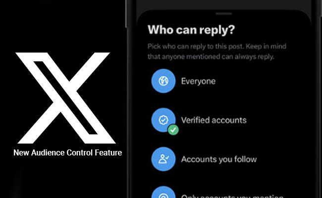 X launches a new audience control feature