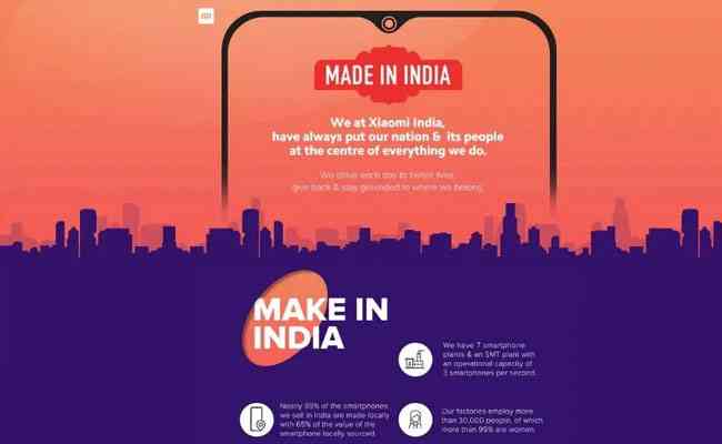 Xiaomi puts 'Made in India' branding on its retail stores