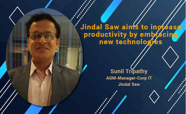Jindal Saw aims to increase productivity by embracing new technologies