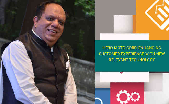 Hero Moto Corp. enhancing customer experience with new relevant technology