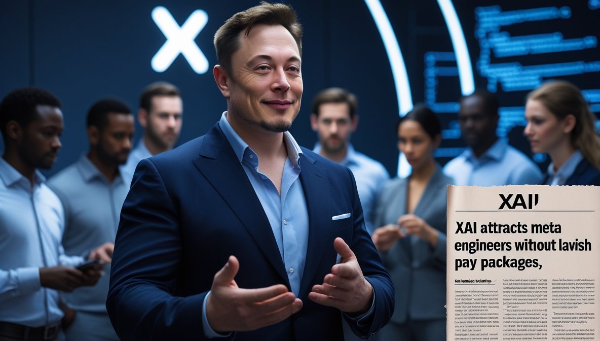 Elon Musk says xAI attracts Meta engineers without lavish pay packages