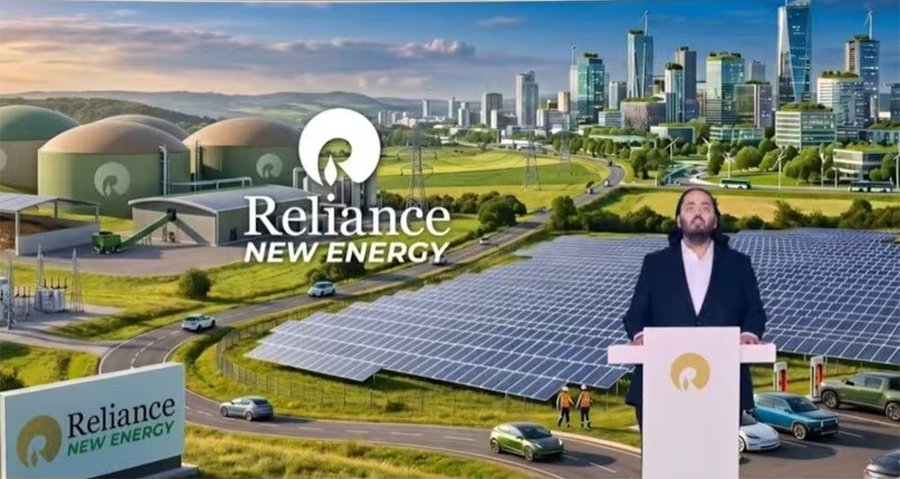 Reliance Industries plans to increase its Battery Gigafactory target to 120 GWh per annum