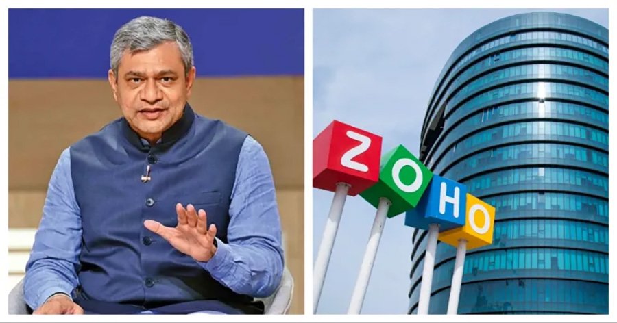 Ashwini Vaishnaw Adopts Zoho in Support of PM Modi’s Digital Swadeshi Drive